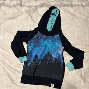 Goose loves lamb bamboo hoodie size 3-4 childrens